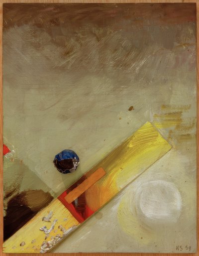 屋根の上の想像力 作： Kurt Schwitters