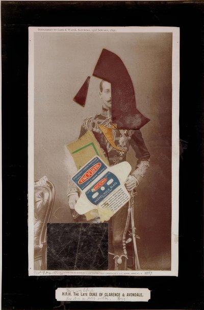 クラレンス後期公爵とエイボンデール 作： Kurt Schwitters