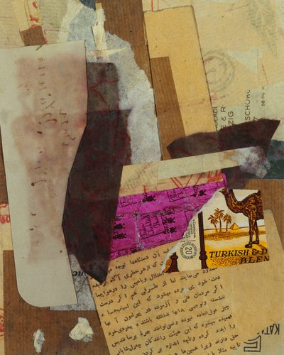トルコとDブレンド、1936 作： Kurt Schwitters