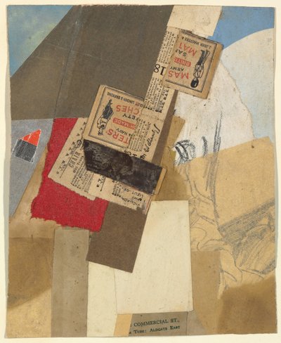 無題 作： Kurt Schwitters