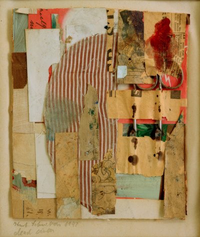 死んだはさみ 作： Kurt Schwitters