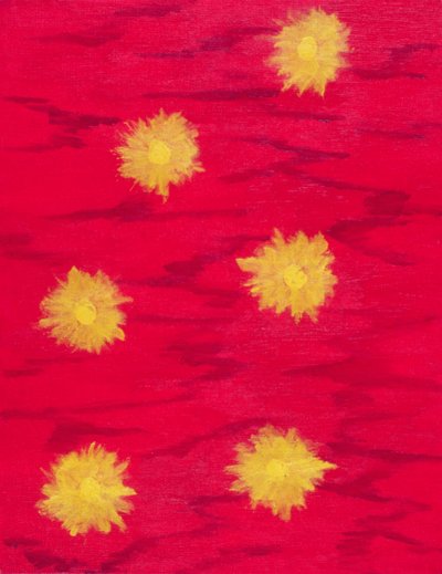 無題, 2004 （キャンバスにアクリル絵具） 作： Kurtis L. Miller