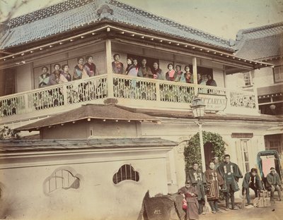 [ゲイシャハウス］ 作： 日下部金兵衛