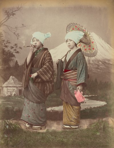 日本人旅行者 作： Kusakabe Kimbei
