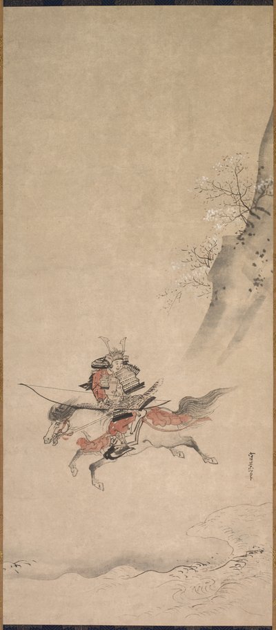 馬に乗ったサムライ 作： Kusumi Morikage