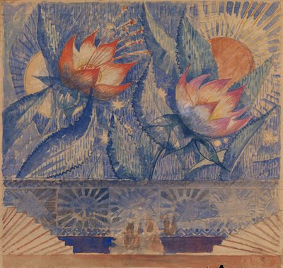 ステージデザイン 作： Kuzma Sergeevich Petrov Vodkin