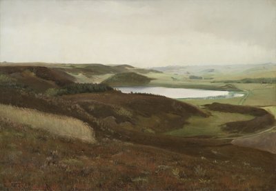 ユトランド、ブリュップ近郊の風景 作： Laurits Andersen Ring