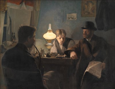 靴職人のワークショップへの訪問 作： Laurits Andersen Ring