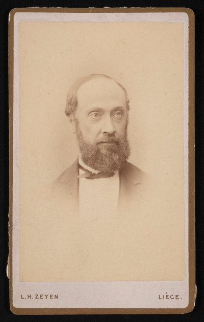 1876年以前のG.Demailque博士の肖像。 作： LH Zeyen