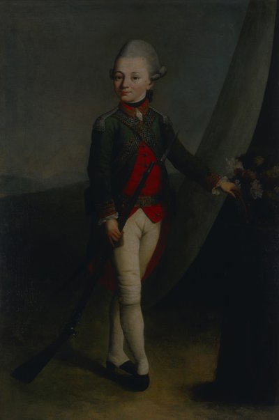 ピョートル・アレクセイヴィチ・トゥルチャニノフの肖像 1769-1815, 1777 作： L.S. Stanishchevsky
