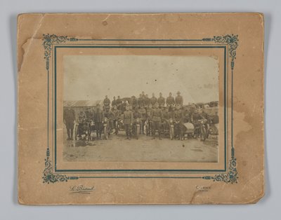 フランスに統合されたアメリカ遠征軍の写真、1917～1919年。 作： L. Biaud
