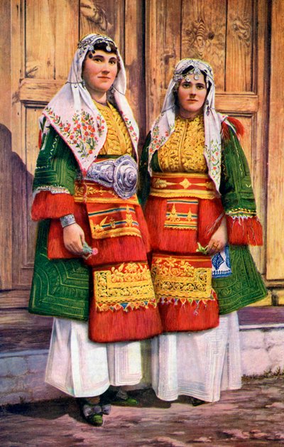 2人のギリシャ人女性、1922年。 作： L. G. Popoff