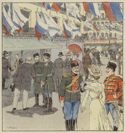 1904年8月12日、サンクトペテルブルク 作： L. Malespine