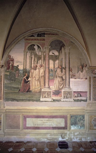 聖ベネディクトの生涯 作： L. Signorelli