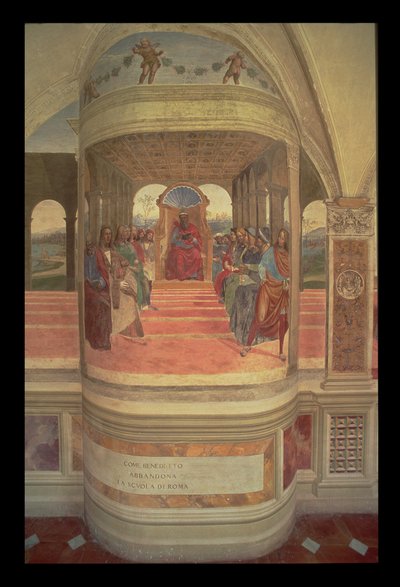 聖ベネディクトの生涯 作： L. Signorelli