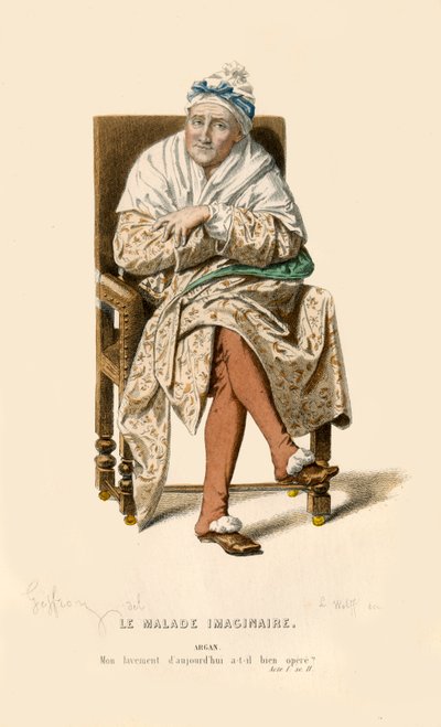 アルガン、1868。 作： L. Wolff