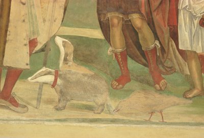 聖ベネディクトの生涯（詳細） 作： L. and Sodoma, G. Signorelli