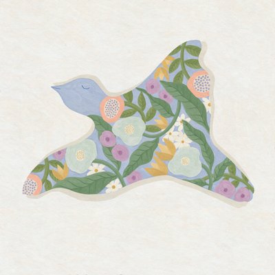 春に咲く鳥、2023年（デジタル） 作： Lady Ann de Borja