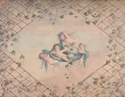 天井のデザイン」1903年 作： Lady Diana Spencer