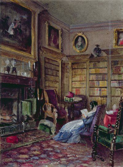図書館、ピカデリー 作： Lady Honoria Cadogan