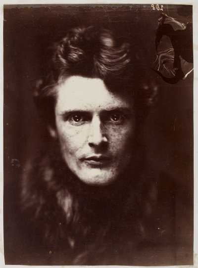 ウィルフリッド・スコーウェン・ブラント、1865年頃（白黒写真） 作： Lady Mary Alice Kerr