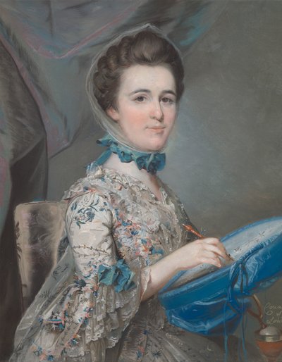 自画像 作： Lady Mary Lowther