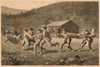 スナップ・ザ・ウィップ 作： Lagarde after Winslow Homer