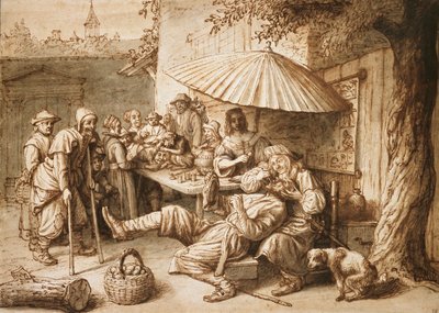 農民の歯を抜くヤブ医者（17世紀後半 作： Lambert Doomer