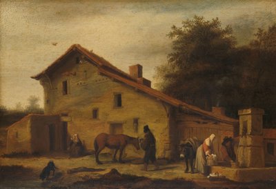 ナント近郊の宿屋 作： Lambert Doomer