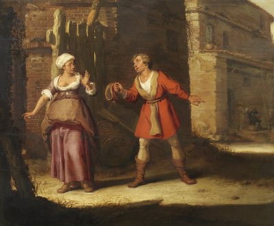 アビゲイルとナバル 作： Lambert Jacobsz.