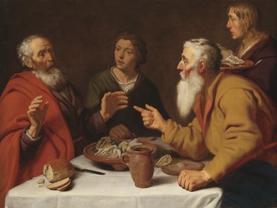 反抗的な預言者、1620-9 作： Lambert Jacobsz.