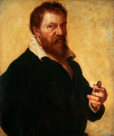 自画像、1566年。 作： Lambert Lombard