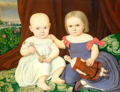 ハーバートの子供たち、1857年。 作： Lambert Sachs