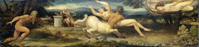 ネッススとデイアネイラ 作： Lambert Sustris (attributed to)