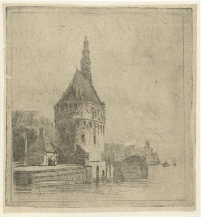 水上の塔 作： Lambertus  Hardenberg