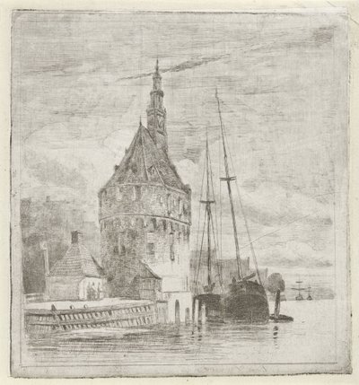 水上の塔 作： Lambertus  Hardenberg