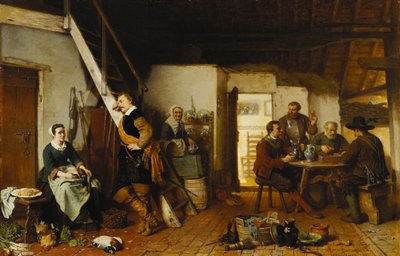キャバリアアプローチ、1867 作： Lambertus Lingeman