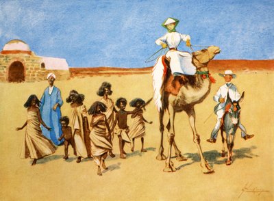 Gollywogs of the Desert」、1908年。   作： Lance Thackeray
