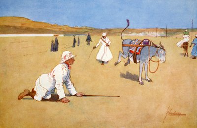 ダム街道、アスアンにて」1908年   作： Lance Thackeray