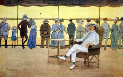 太陽崇拝者」、1908年。   作： Lance Thackeray