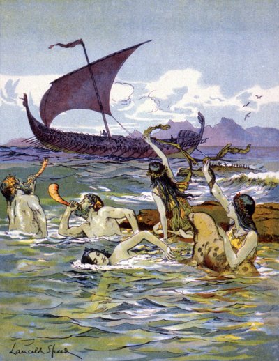 ジェイソンと金羊毛,1900年頃（挿絵） 作： Lancelot Speed