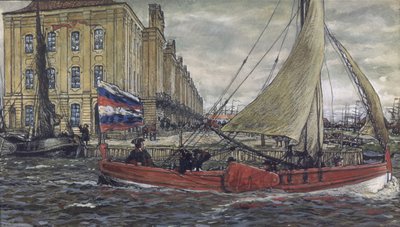 ピーター大王のボティック、1906 作： Lanceray