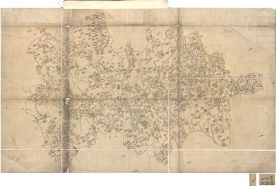 大明易通山河図。所在地 2002626778-8 作： Langdon Warner