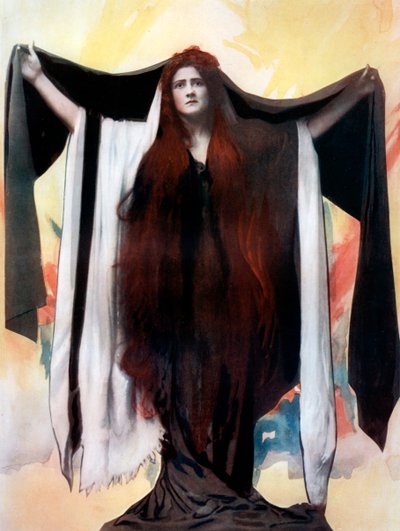 Maud Jeffries in Herod, c1902. 作： Langfier Photo
