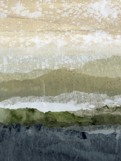 抽象的な山の層 作： Lara Eckerman