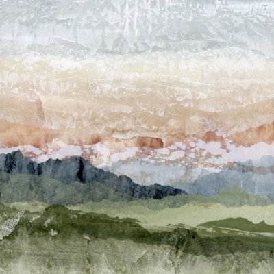 重なり合う山々の静けさ 作： Lara Eckerman