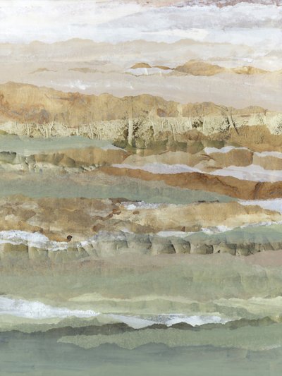 淡い地平線のレイヤー 作： Lara Eckerman