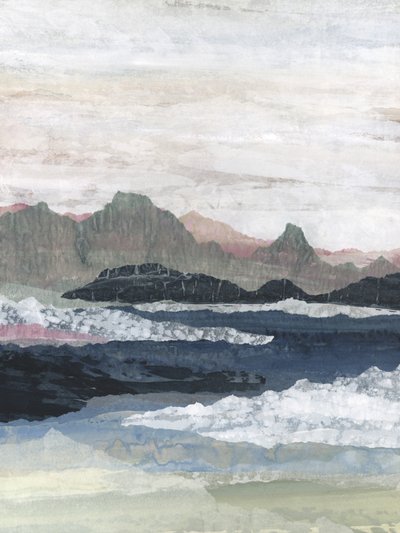 静かな山の情景 作： Lara Eckerman