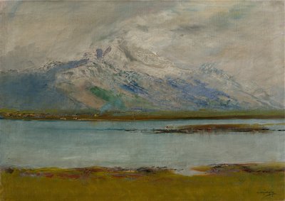タトラの風景、1890〜95年 作： Laszlo Mednyanszky