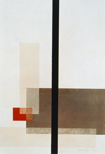 構成 作： Laszlo Moholy Nagy